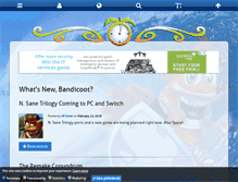 Tablet Screenshot of crashmania.net
